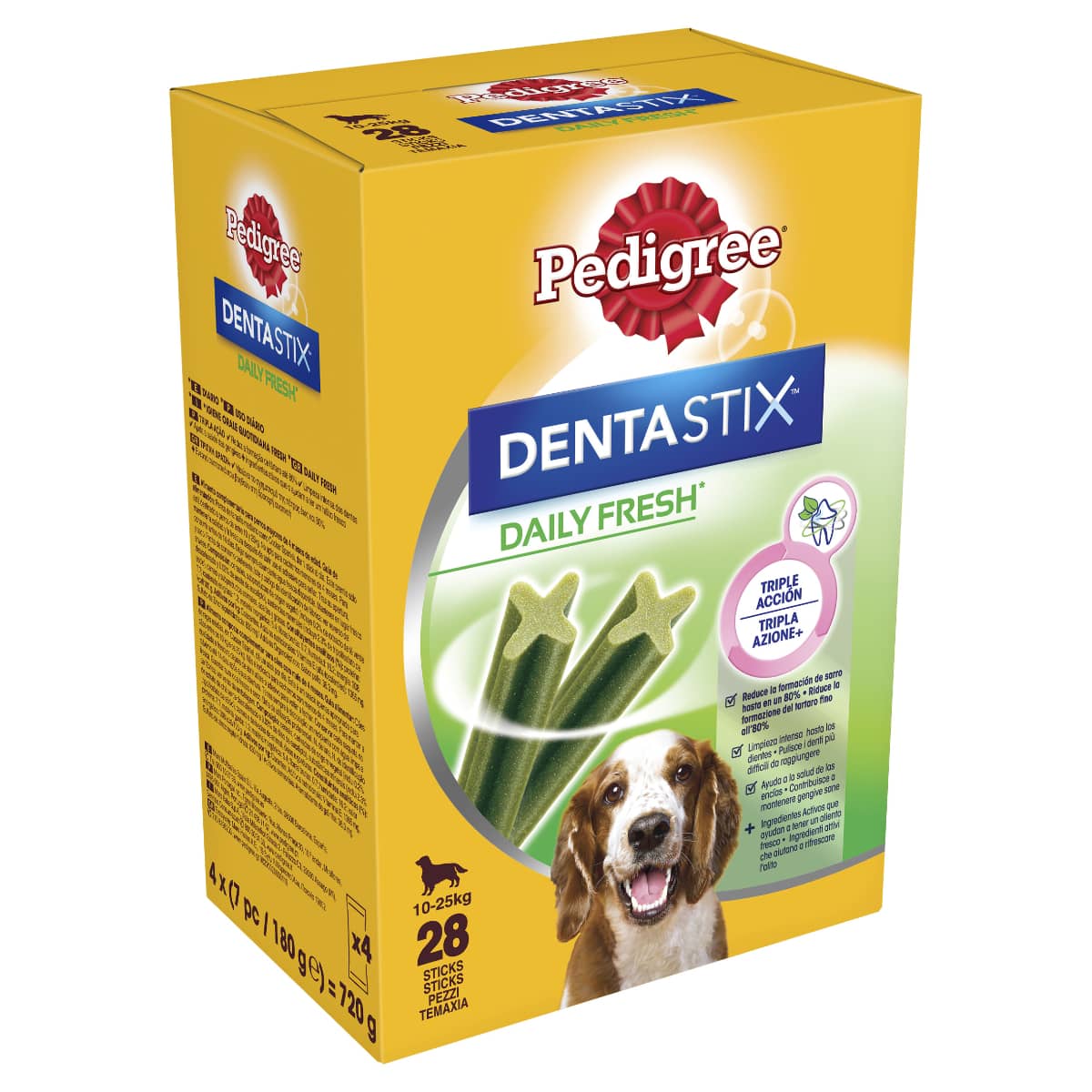 Pedigree Dentastix Fresh Snack Medium Igiene Orale Cane 28 pz Pedigree Dentastix Fresh Snack Medium Igiene Orale Cane 28 pz
